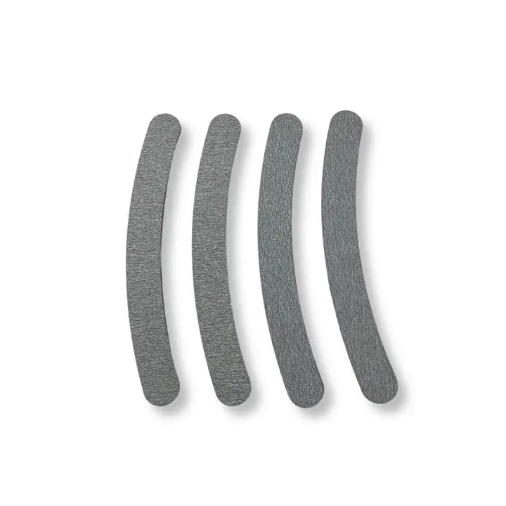 N7 Nail File Boomerang Zebra 180 Grit (Pack of 25)