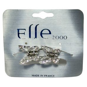 Assorted Sparkly Hairclips (4 designs 10 pcs /pack)