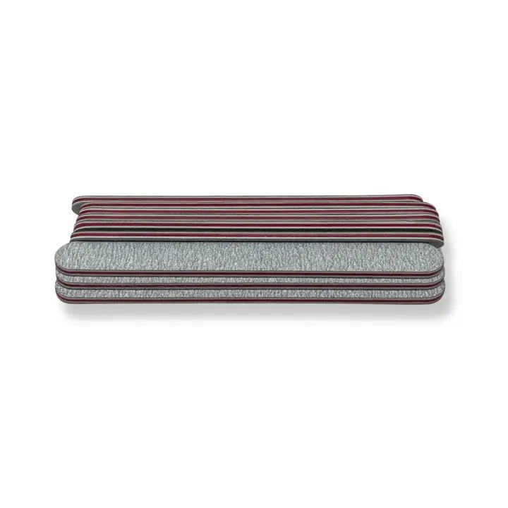 N8 Nail File Zebra with Foam 180 Grit (Pack of 24)