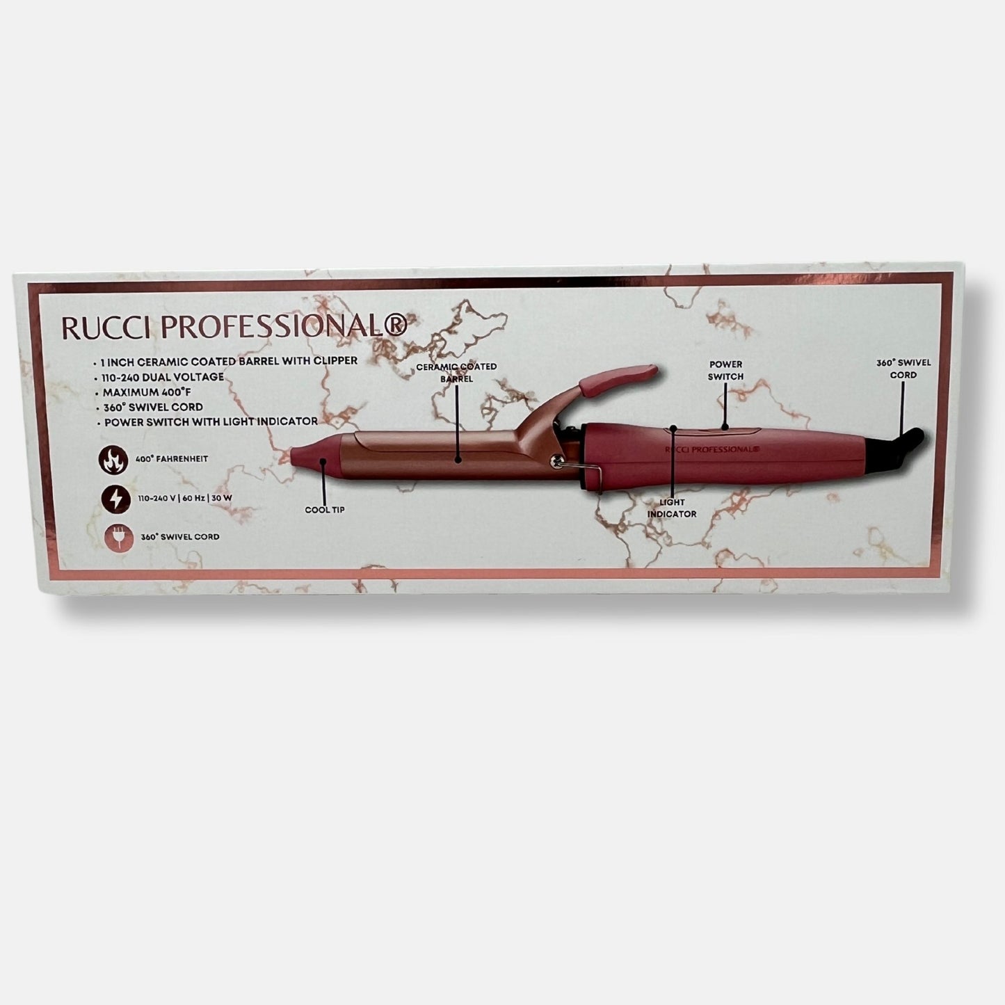 HC117 Rucci Professional Curling Wand