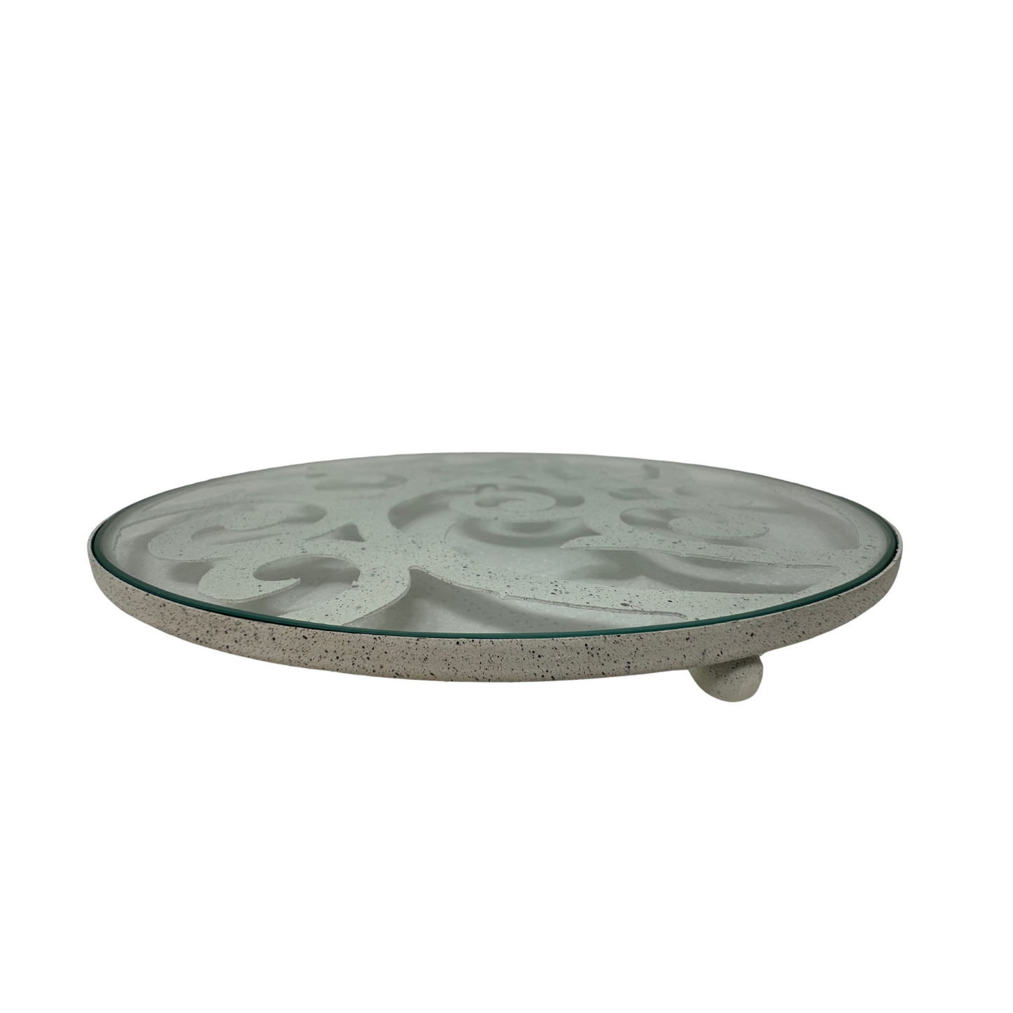 ILLU-210-LRG-B Glass Candlescape Holder