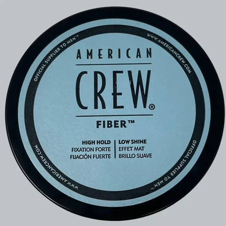 American Crew Fiber Pack of 3 + FREE Travel Bottle |High Hold Low Shine Men's Hair Product – 3oz