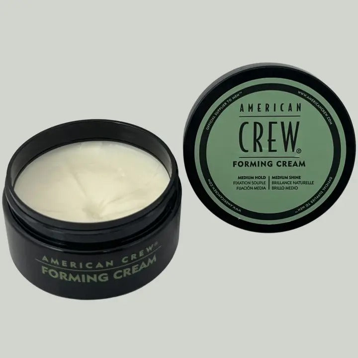 American Crew Forming Cream– Pack of 3 + FREE Travel Bottle | Medium Hold, Medium Shine