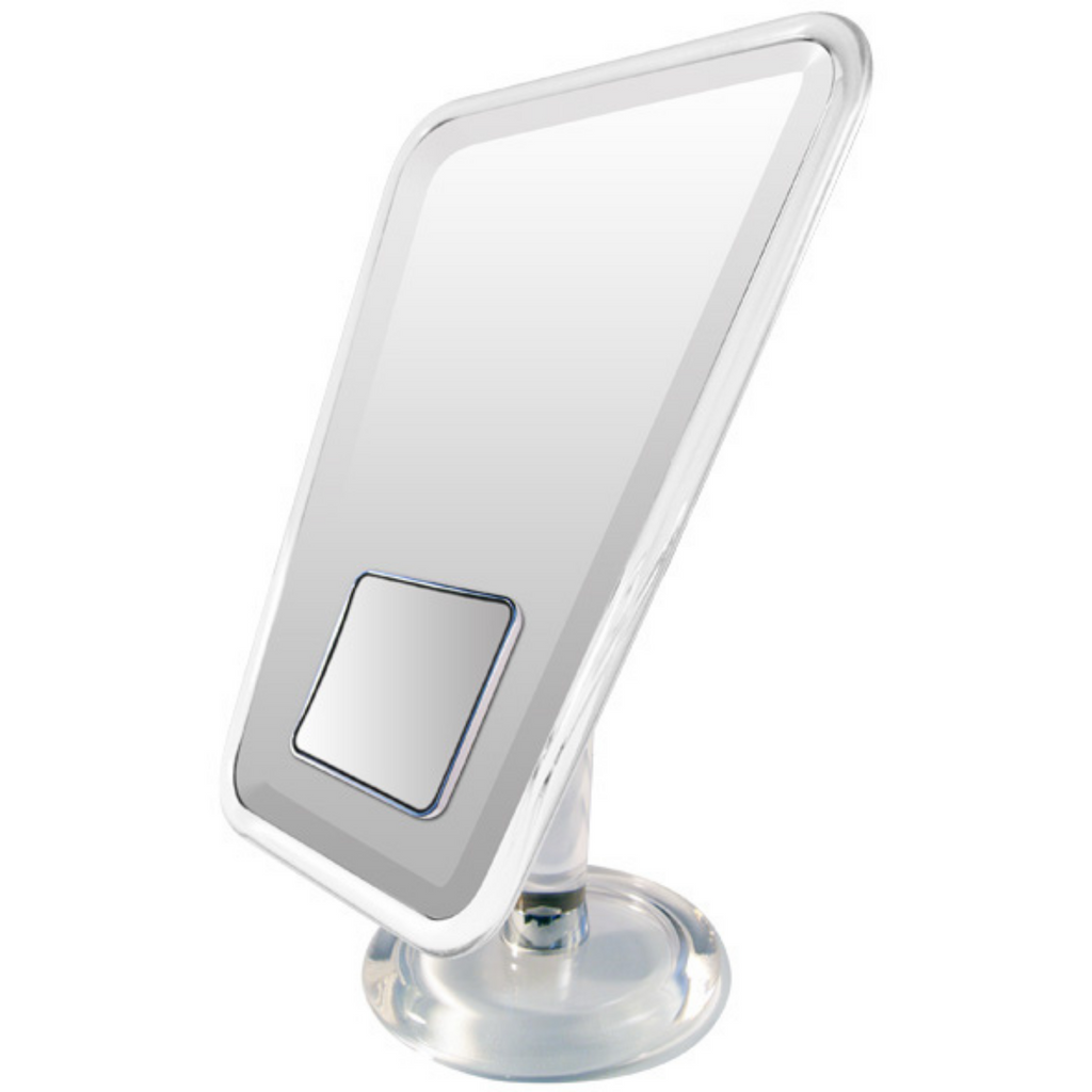 Clearance - Stand Mirror W/ 10X Insert