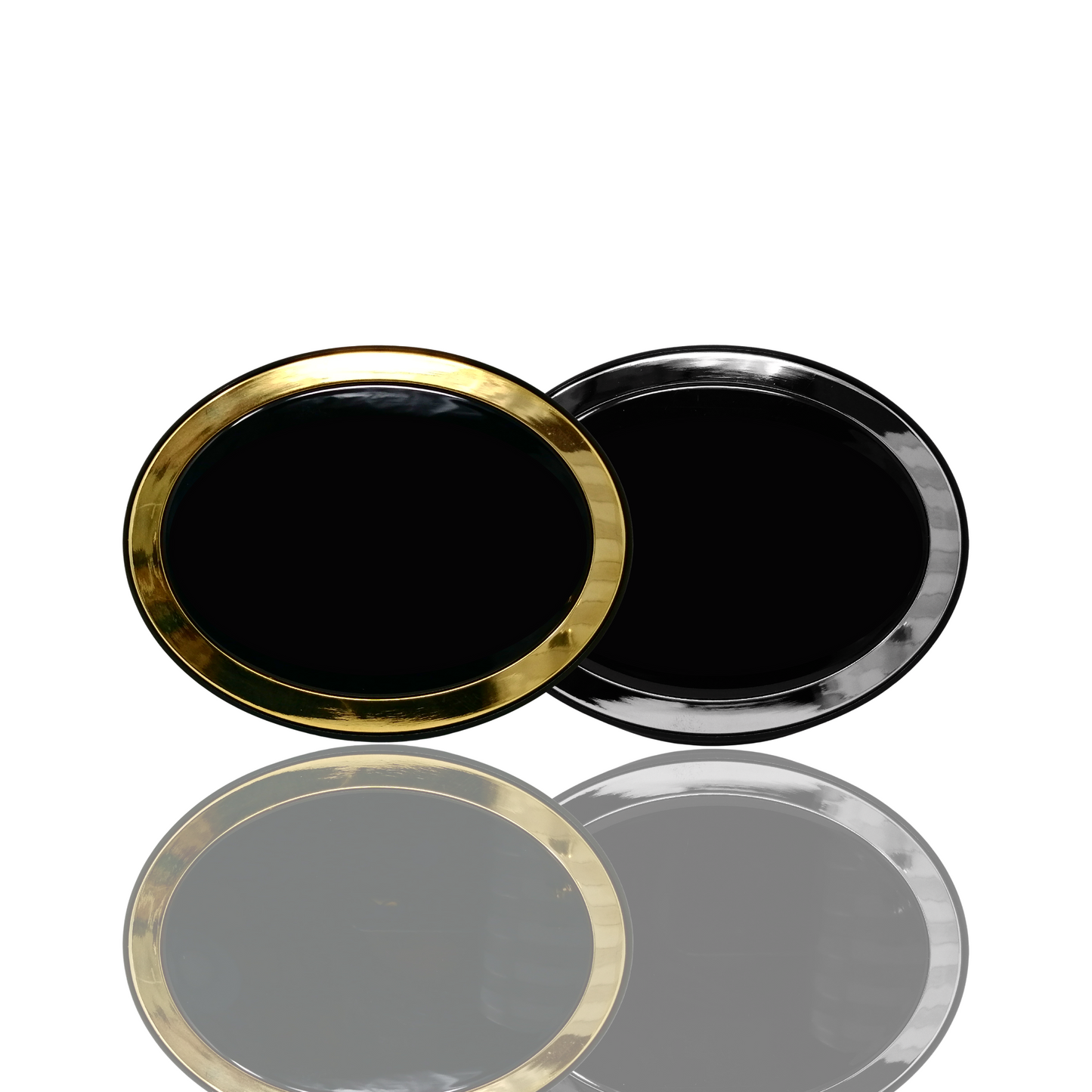 1X/5X Magnifying Double-Sided Oval Compact Mirror (CM405)