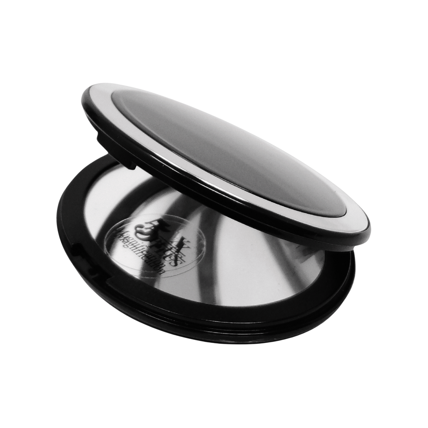 1X/5X Magnifying Double-Sided Oval Compact Mirror (CM405)
