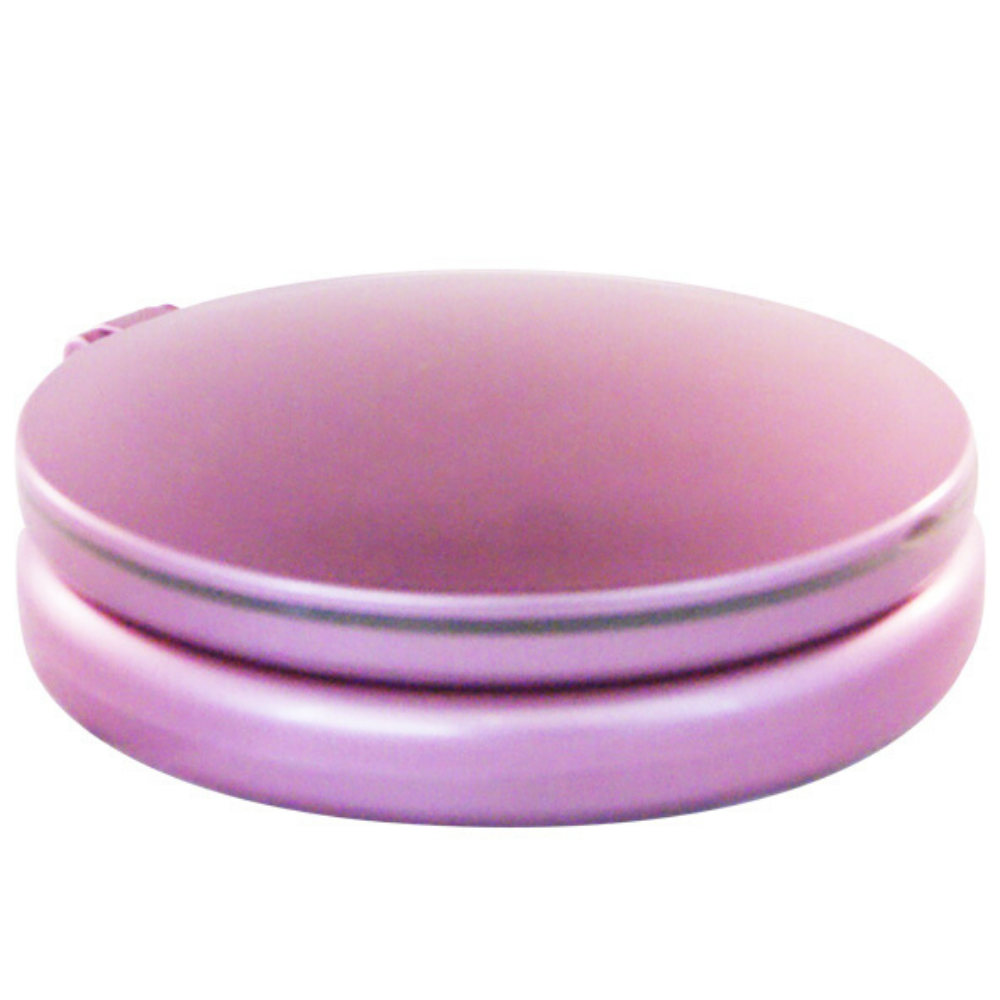 Lighted And Foldable Pink Travel Mirror (M958)