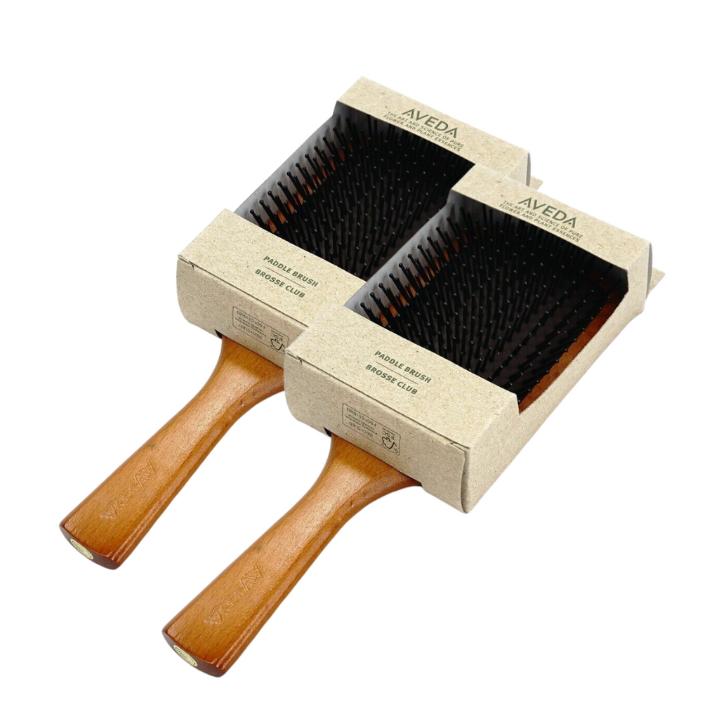 Aveda Wooden Paddle Hair Brush - 2 Pieces
