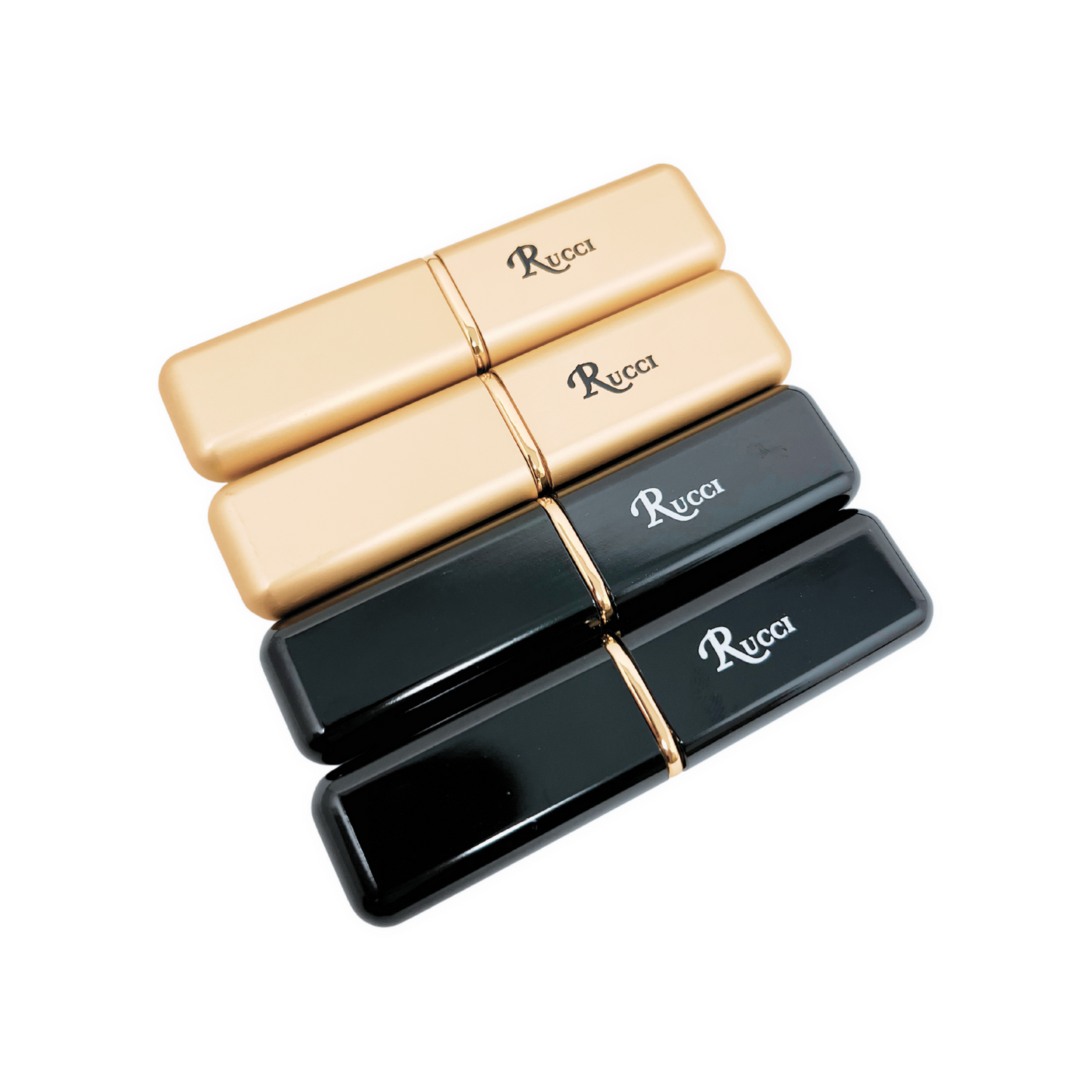 Retractable Blush Brushes With Cap (4 Brushes) (C103)