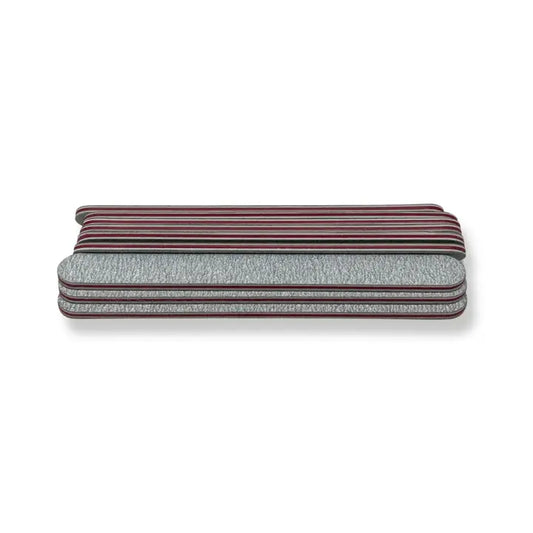 N8 Nail File Zebra with Foam 180 Grit (Pack of 25)