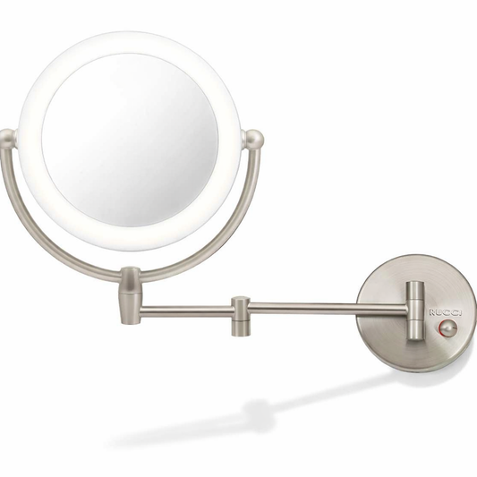 Makeup Vanity LED Wall Mount Magnifying Mirror with Metal Frame (M999)