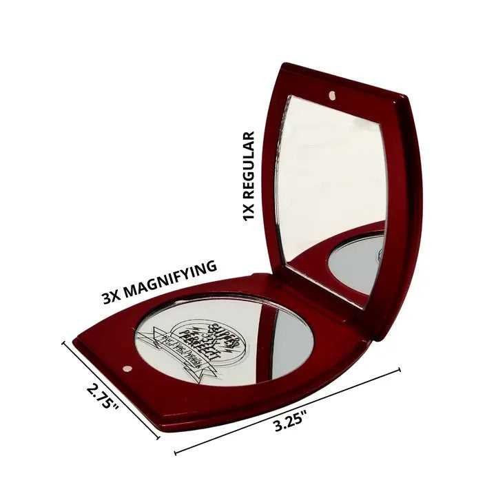 Purse-Shaped Swarovski Compact Mirror – 1X/3X Magnification (pack of 3) CM313-3