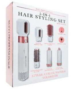 Rucci 5 in 1 Hair Dryer & Styling Set (Styler, Curler, Waver & Volumizer