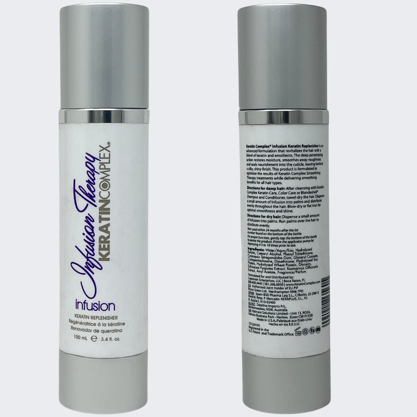 Keratin Complex Infusion Therapy Keratin Replenisher 100ml