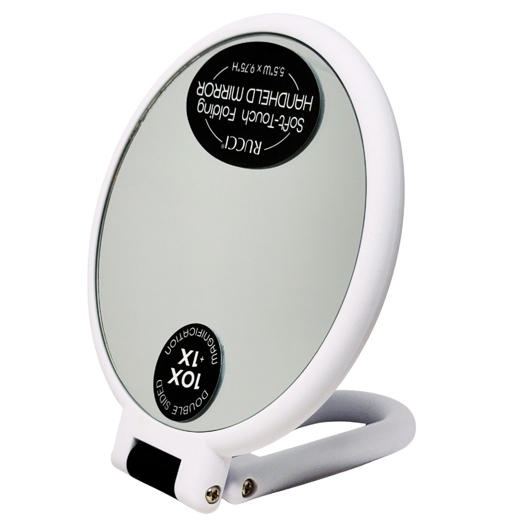 Rucci Soft Touch Magnifying Hand Mirror (M940) - Rucci Professional