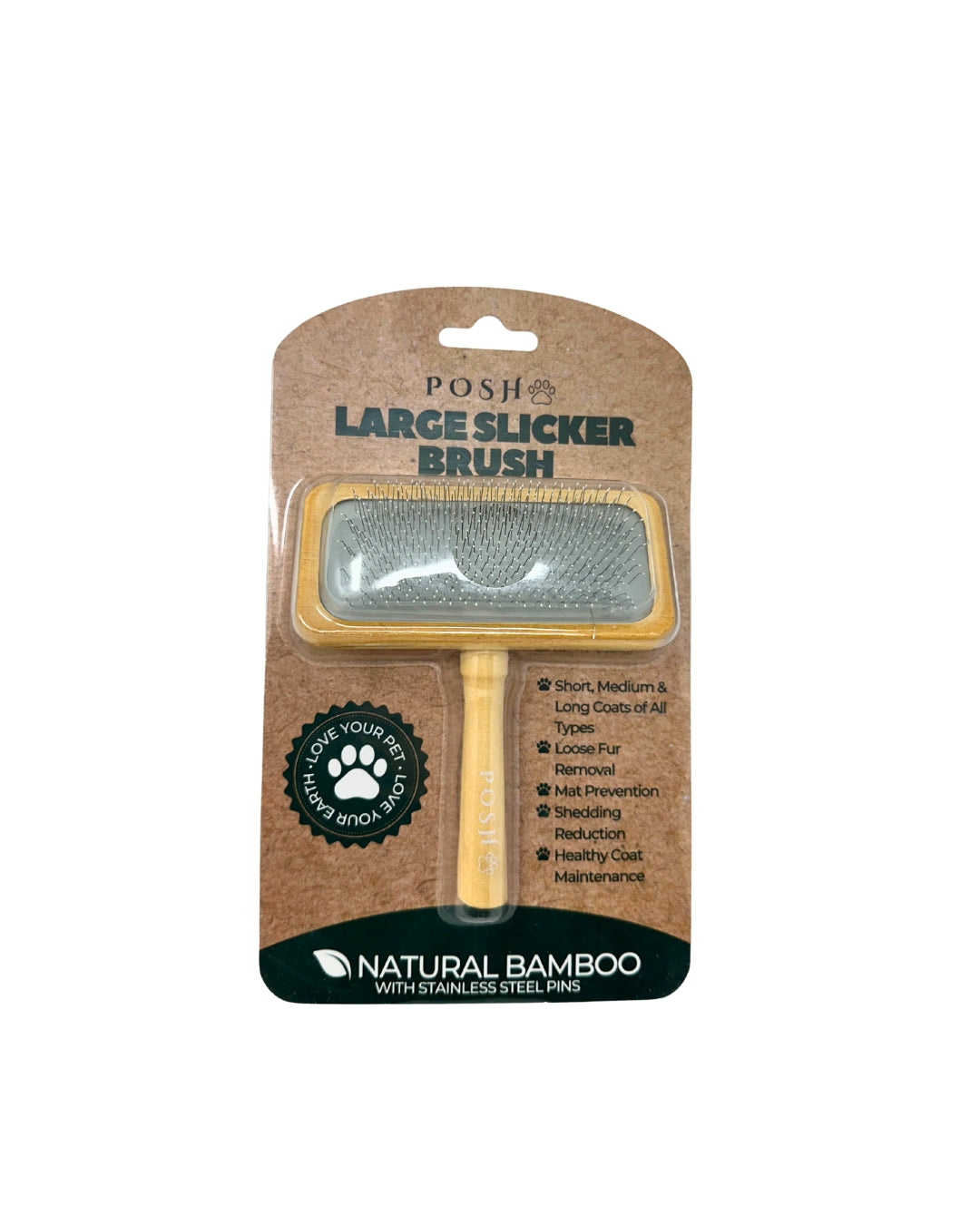 Pet Grooming Kit – Nail Clippers, File, Dematting Comb & Slicker Brush for Dogs & Cats