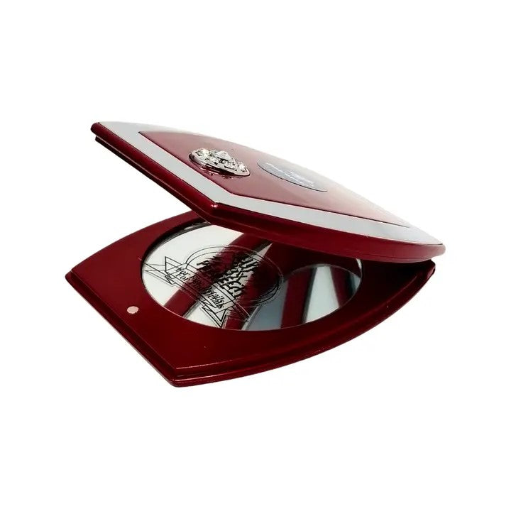 Purse-Shaped Swarovski Compact Mirror – 1X/3X Magnification (pack of 3) CM313-3