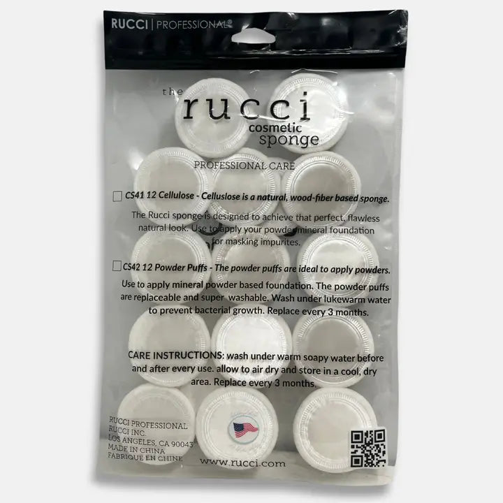 CS8 Compact Powder Puff (Pack of 18)