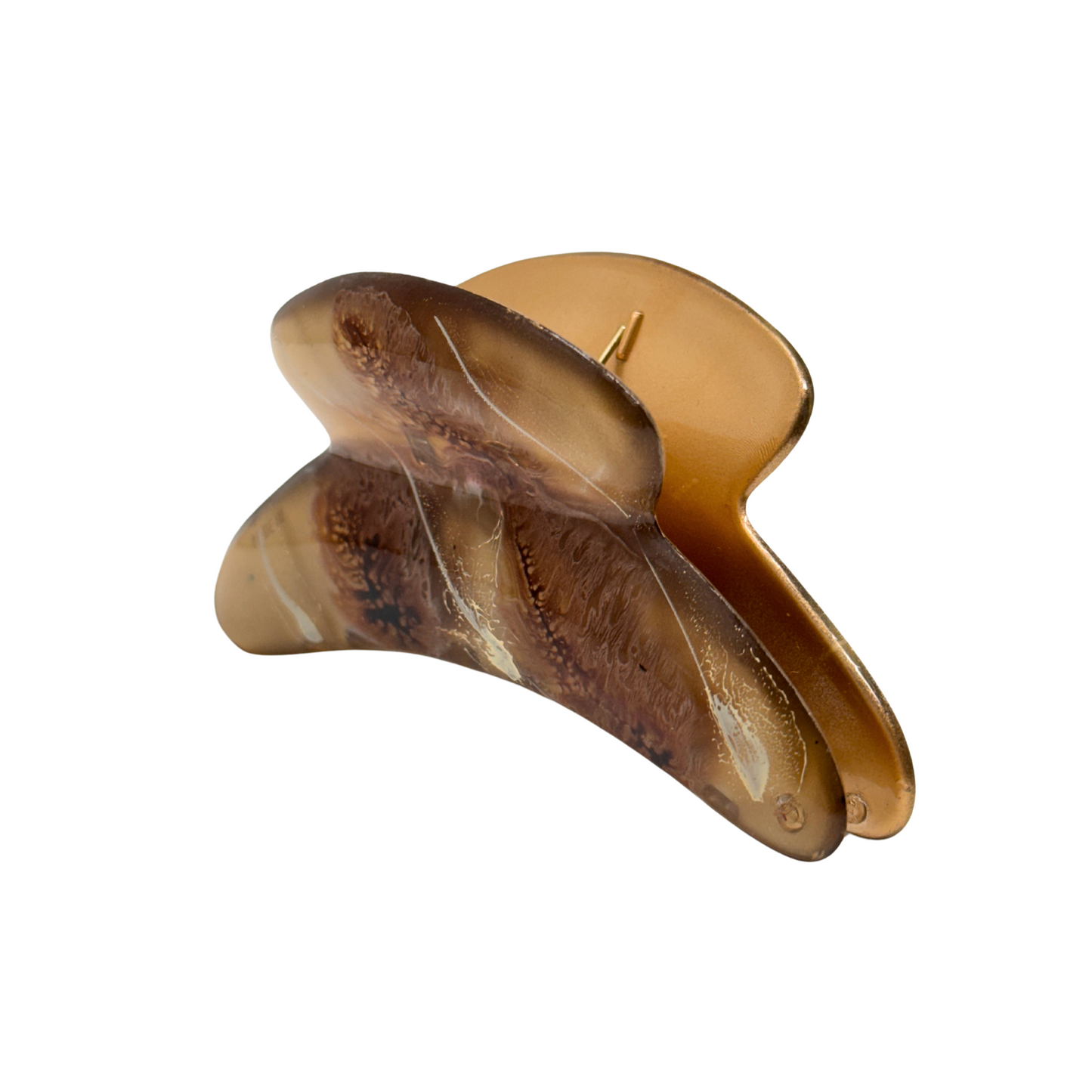 3 Packs Women Cellulose Acetate Hair Claw Clip (Random Colors and Style)