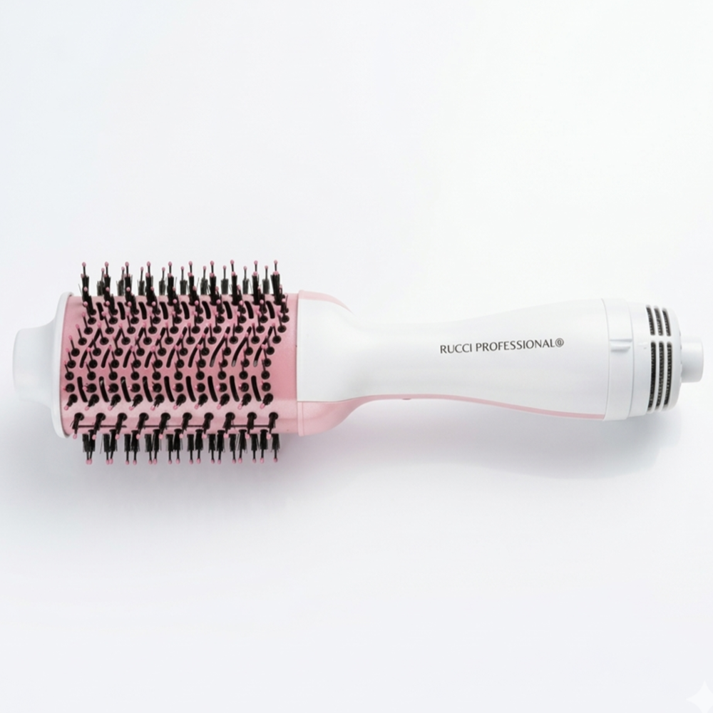 Rucci Professional 2-in-1 Hair Dryer and Volumizing Brush, One-Step Hot Air Brush with Ionic Technology, 3 Heat Settings