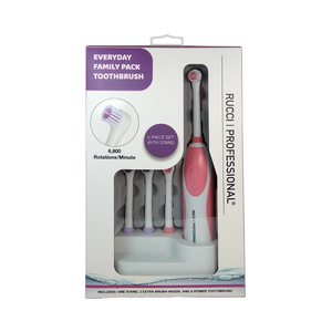 Battery-Powered Electric Toothbrush With Replaceable Brush Head (TB102)