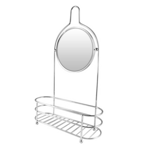 5X Magnification 5.5"D, 15"H Fogless Bathroom Shower Mirror