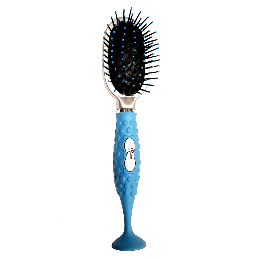 Oval Suction Hair Brush (H161)