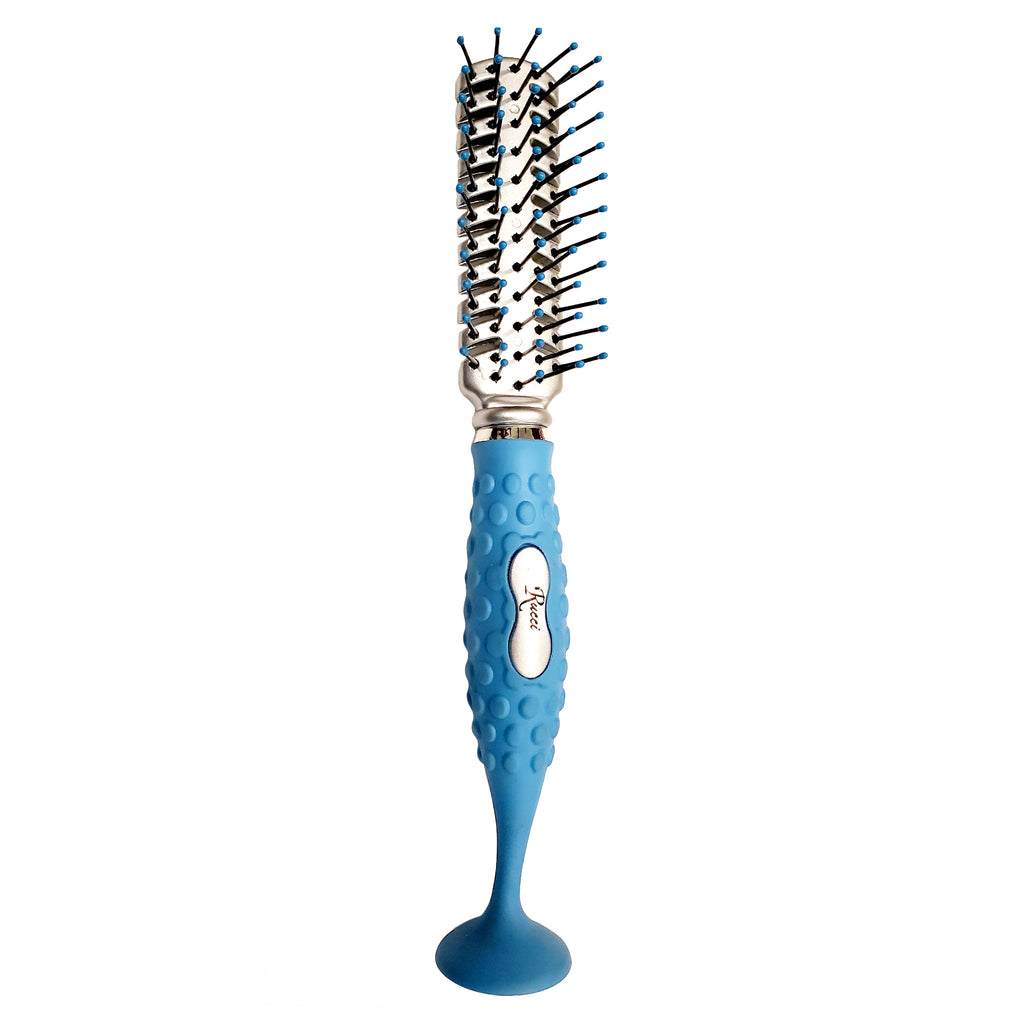 Suction Hair Brush - Assorted Colors (H162)