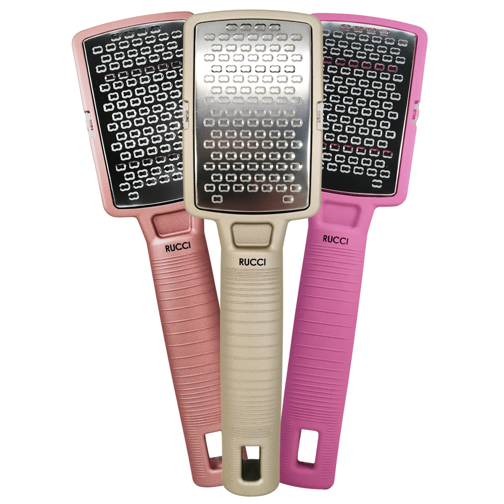 Rucci Foot File / Foot Rasp with Container / Catch (TW129)