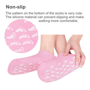 Moisturizing Aroma Soft Gel Socks Foot Anti-Slip (RL403)