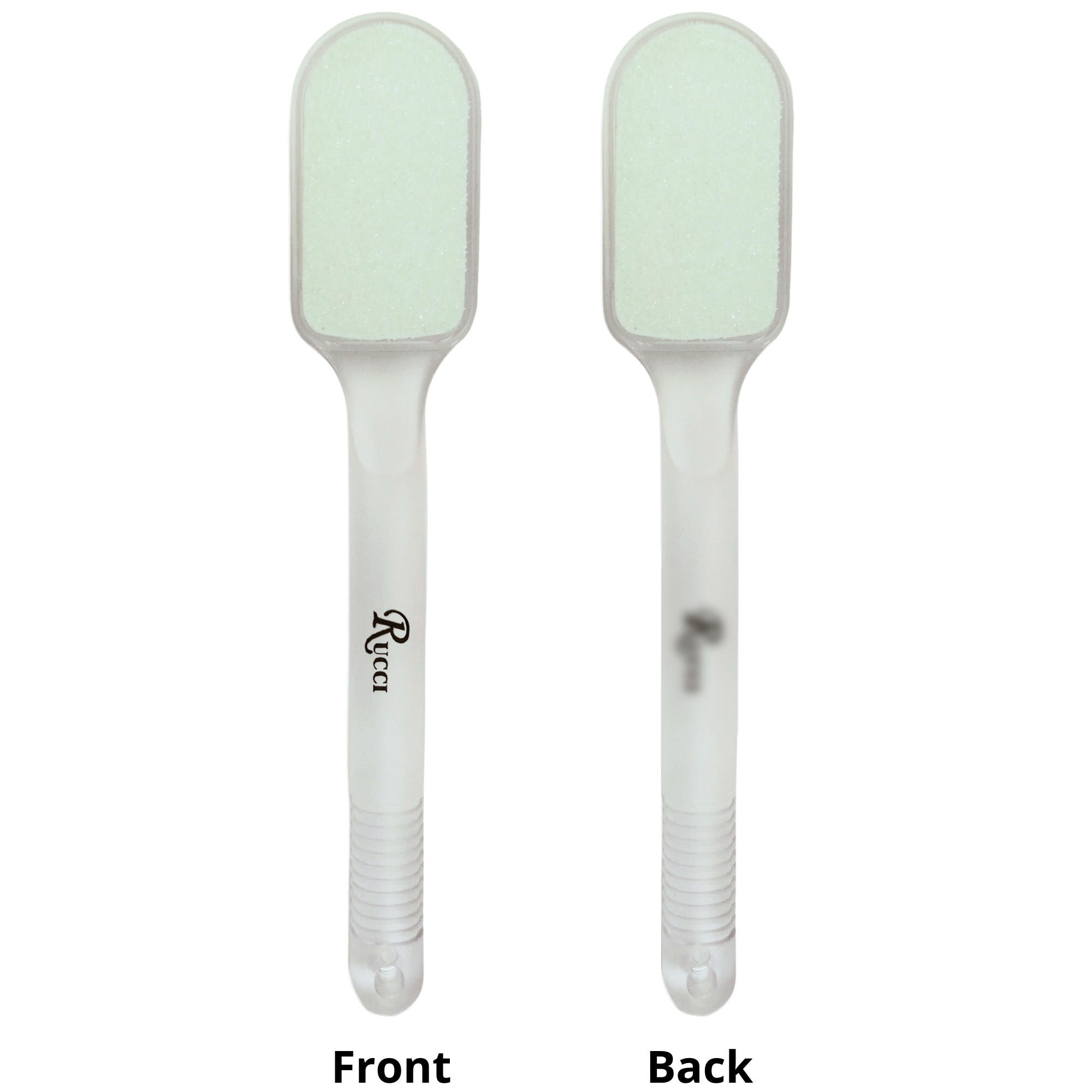 Ceramic Foot File Front and Back