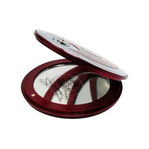 1X/3X Magnifying Double-Sided Red Swarovski Compact Mirror (CM307/R)