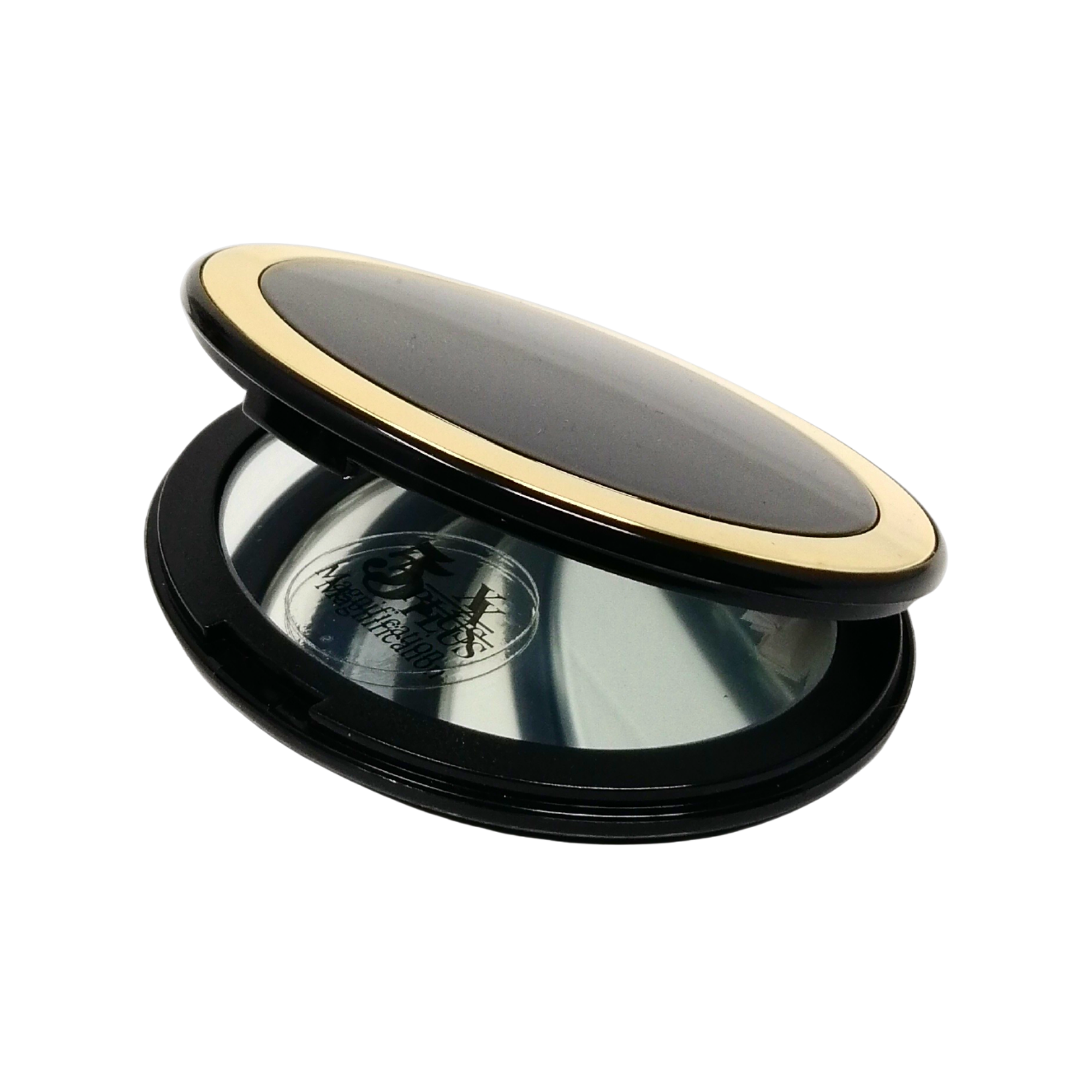 1X/5X Magnifying Double-Sided Oval Compact Mirror (CM405)