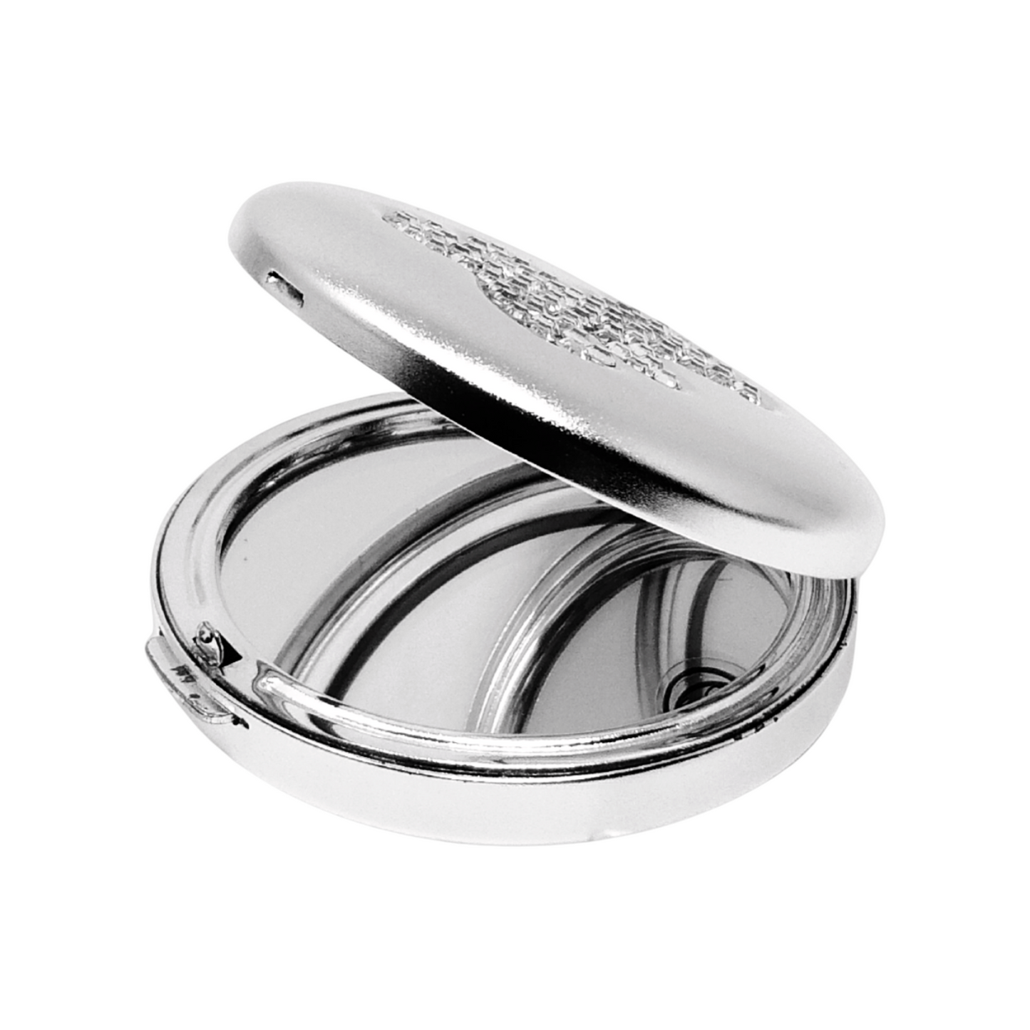 1X/2X Magnifying Double-Sided Gold Bear with Diamonds Compact Mirror (CM741, CM742)