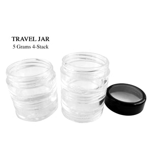 6-Piece 5 gram 4 Stack Travel Jar (D103)