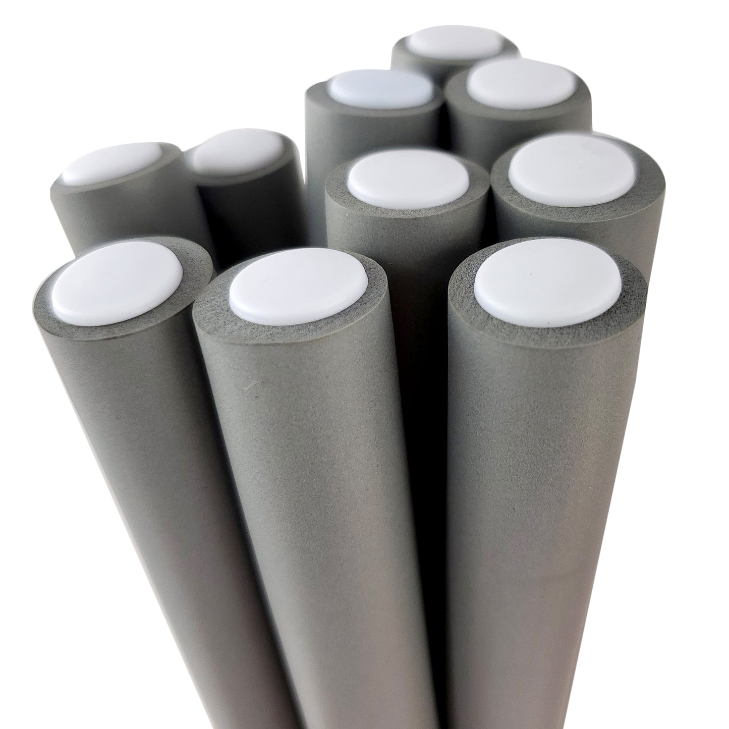 Rucci Hair Curling Rods 10 Pieces 0.75" Thick