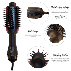 Rucci Professional Blow Dryer Brush Volumizer (HD114)