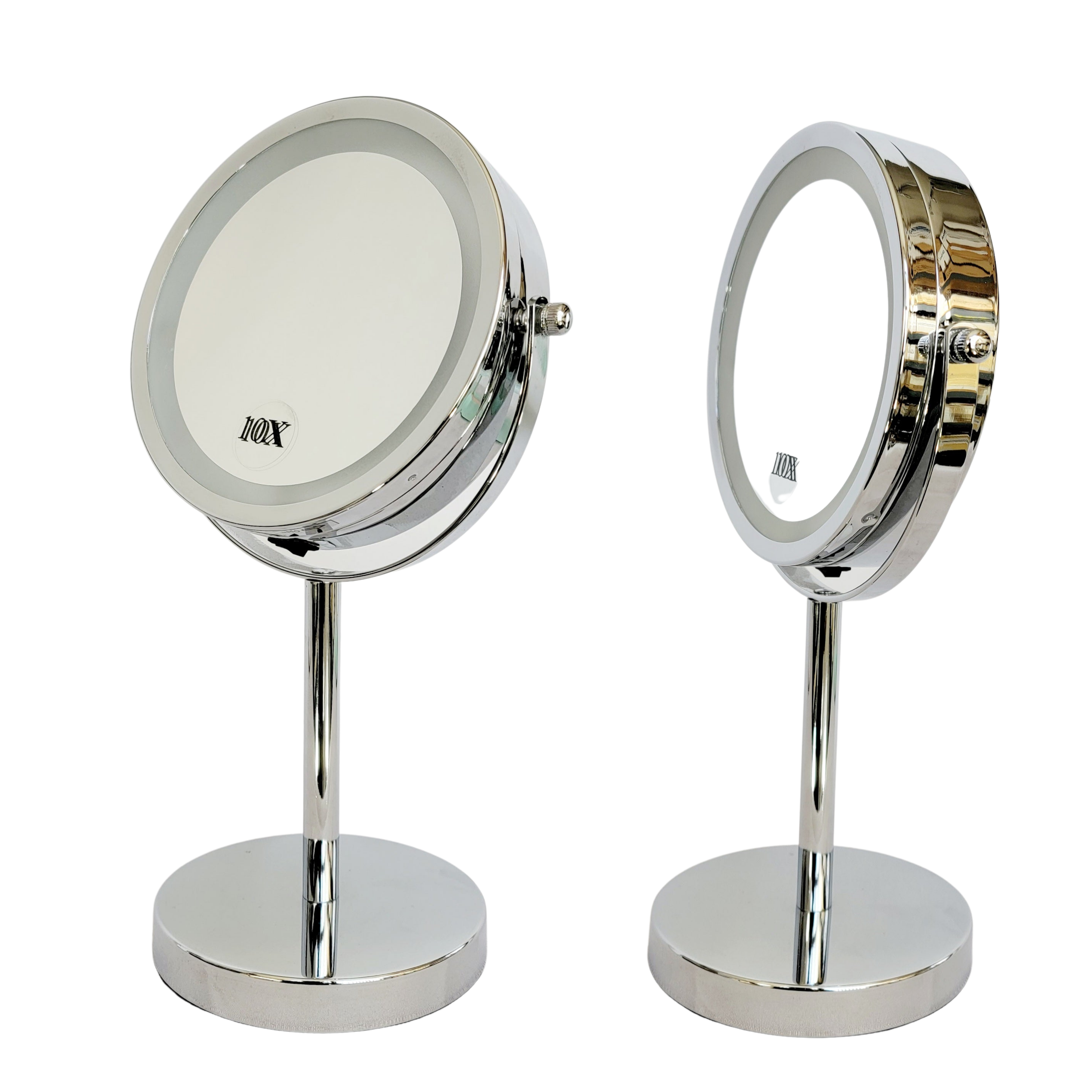 10x magnifying discount lighted makeup mirror