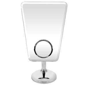 Rucci Rimless Trapezoid Stand Mirror (M835)