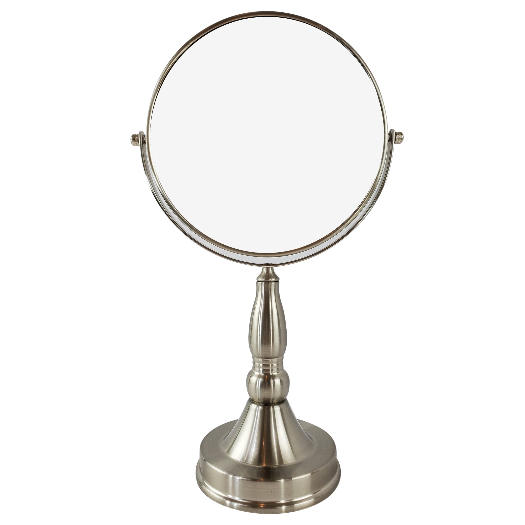 Magnifying Make Up Vanity Mirror With Satin Nickel Plated Finish (M922)