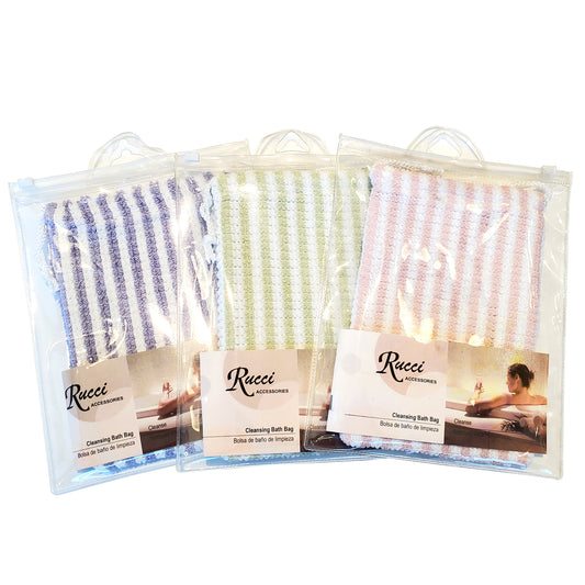 Cleansing Bath Bag- Assorted Colors (1 Piece) (RL310)