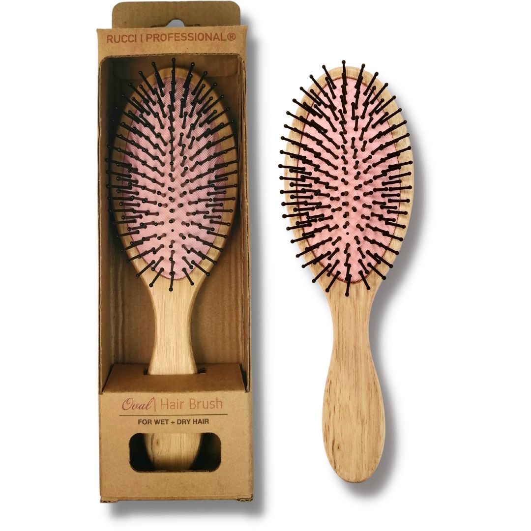 Wooden Hairbrush Detangler (H477/H478/H479)
