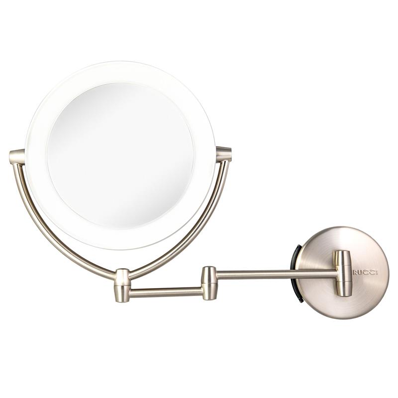 Rucci Modern Lighted Magnifying Makeup Mirror (M1000)